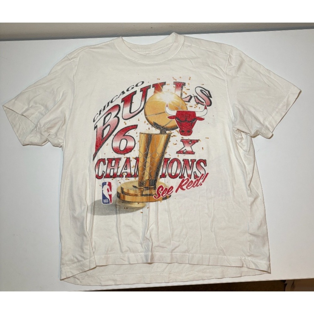 Abercrombie & Fitch Men's Chicago Bulls T-shirt | XL